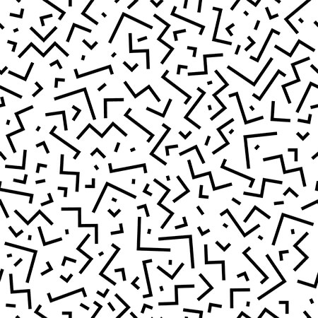 Confetti Geometric Fragments Coordinate