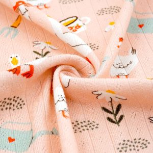Cotton Pointelle Rib