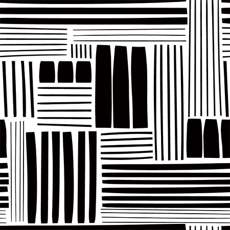 Geometric Patchwork Stripes Coordinate