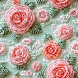 3D Rose Bouquet