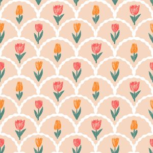 Scallop Tulip Geometric