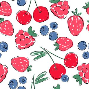 Sketch Summer Mixed Berry Fruit