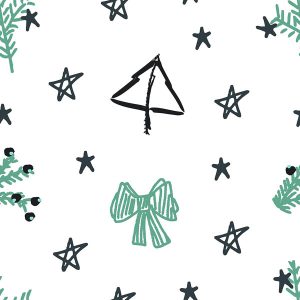 Bow & Star- Green
