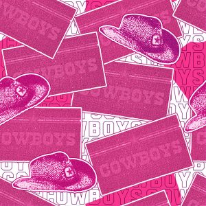 Pink Western Cowboy Hat
