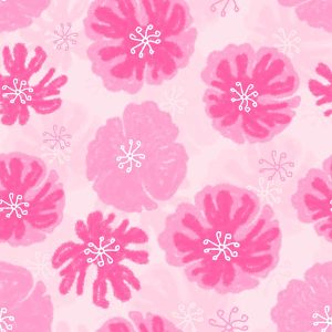 Watercolor Hibiscus Floral