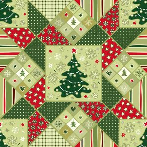 Christmas Tree & Star Quilt