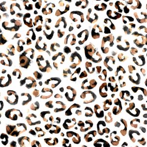 Classic Black & White Leopard