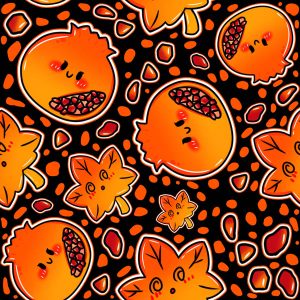 Pomegranate & Maple – Black