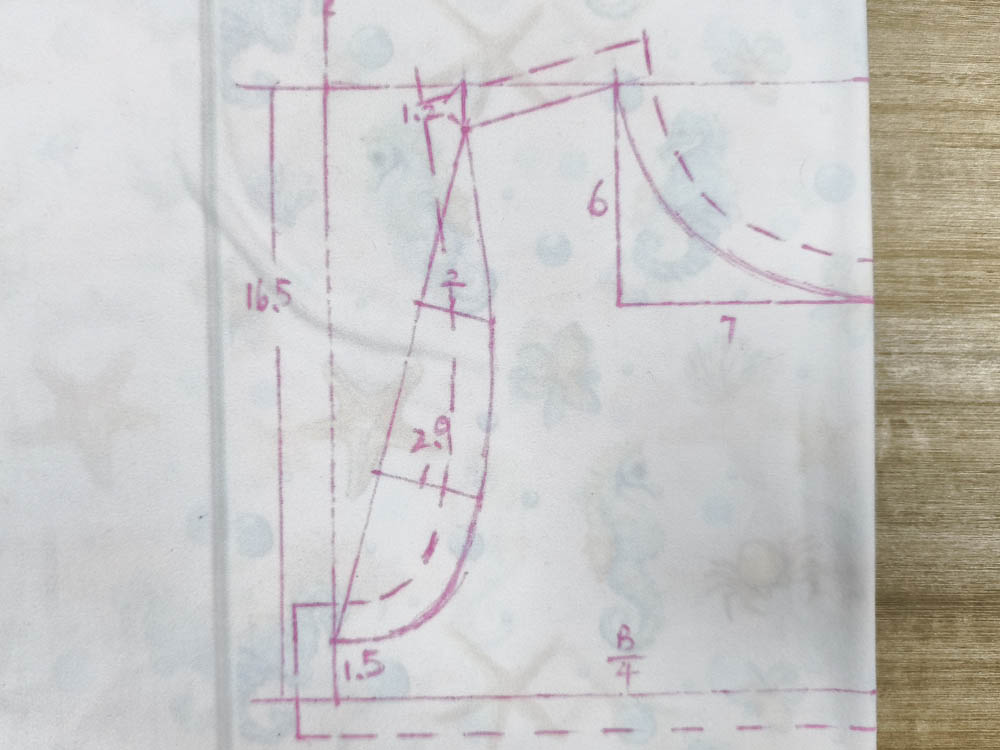 Cutting the Front and Back Pieces 2