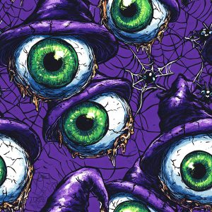 Grunge Witch Eye Spider