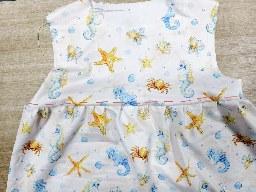 Finishing the Bottom Hem Neckline and Sleeves 1 1