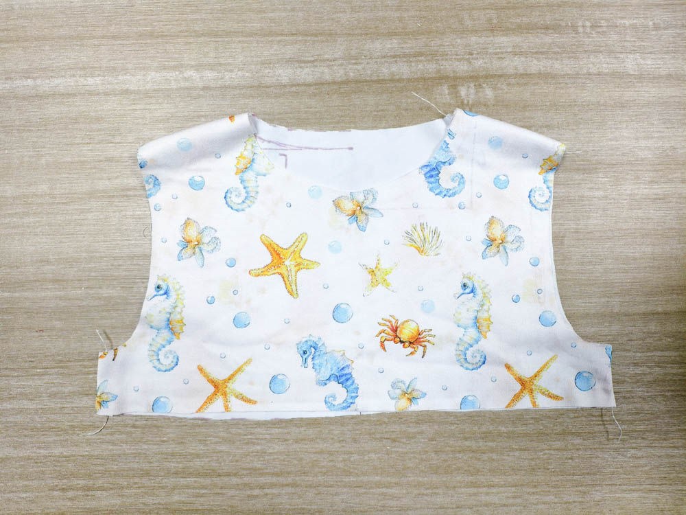 Sewing the Shoulder and Side Seams