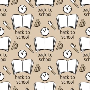 Back to School Typography - Warm Taupe
