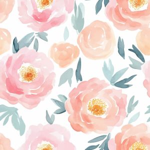 Peach Peony