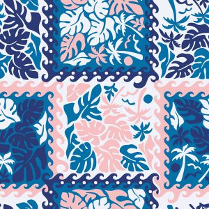 Boho Patchwork Floral Print