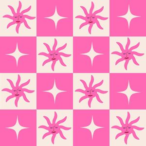 Face Sun Star Sparkle