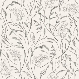 Minimal Sketch Wild Grass
