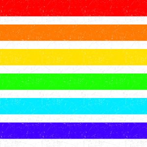 Classic Bright Rainbow Stripe