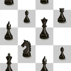 Classic Chess Piece & Board