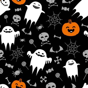 Ghost Pumpkin Candy Halloween