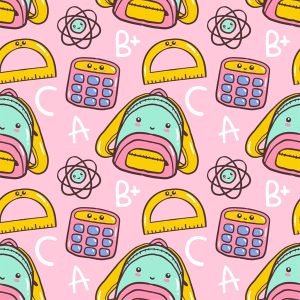 Cute School Pals - Blush Pink