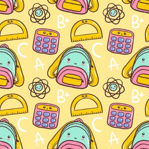 Cute School Pals - Sunshine Yellow