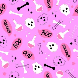 Playful Pink Halloween Icon