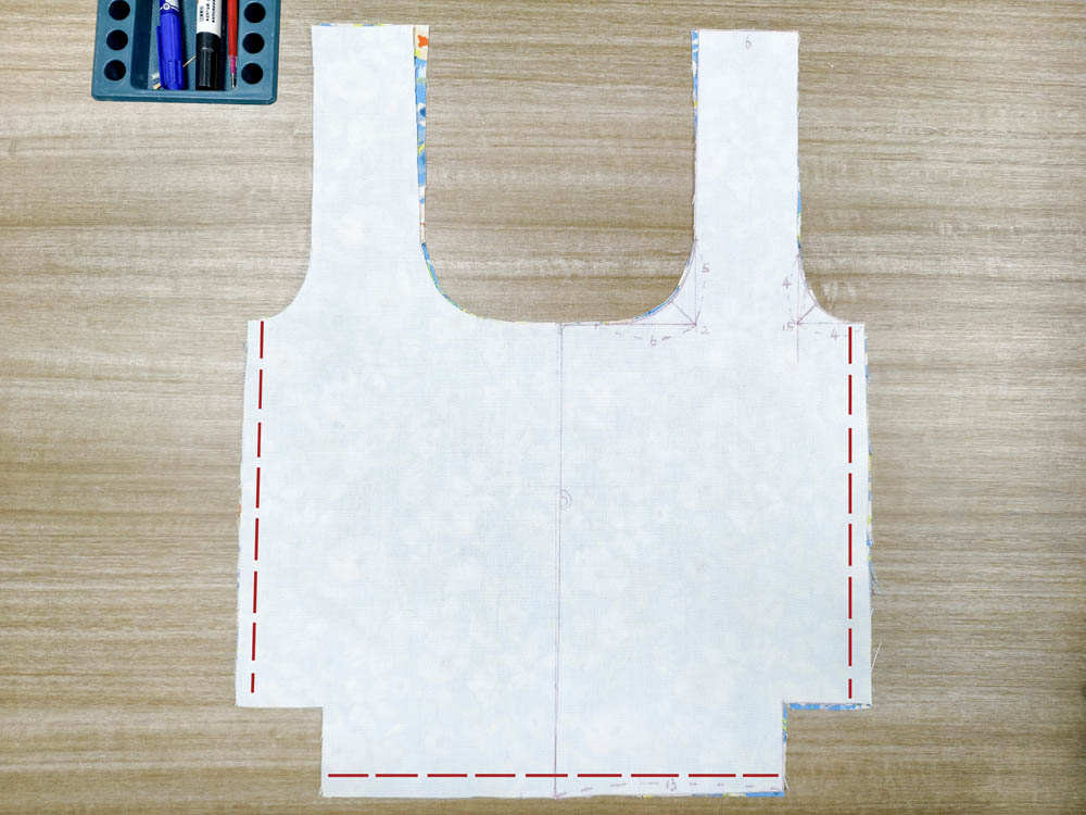 1cm seam allowance