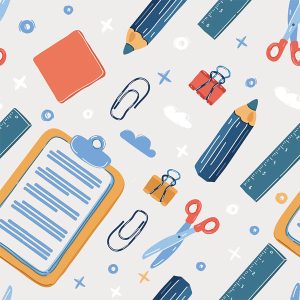 School Supply Pop - Navy Blue