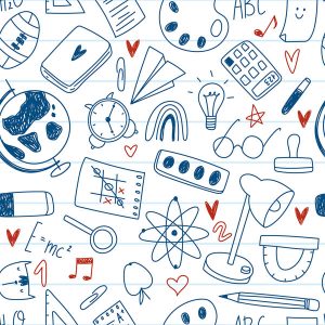 Science & Art School Doodles